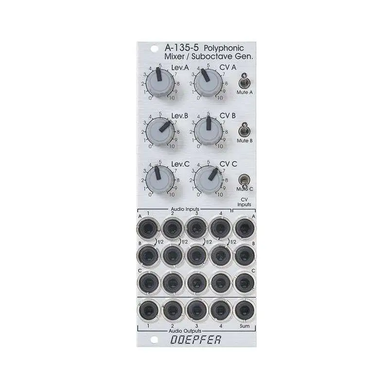 Doepfer A-135-5 Polyphonic Mixer