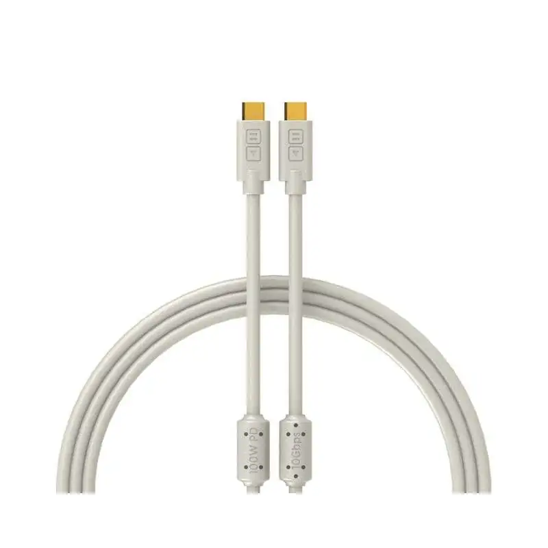 DJ TECHTOOLS Chroma Cables USB C to C white, 2,0 m