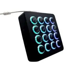 DJ TECHTOOLS Midi Fighter Spectra, black Controlador DJ