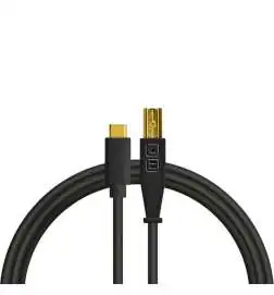 DJ TECHTOOLS DJTT USB-C Chroma Cable black