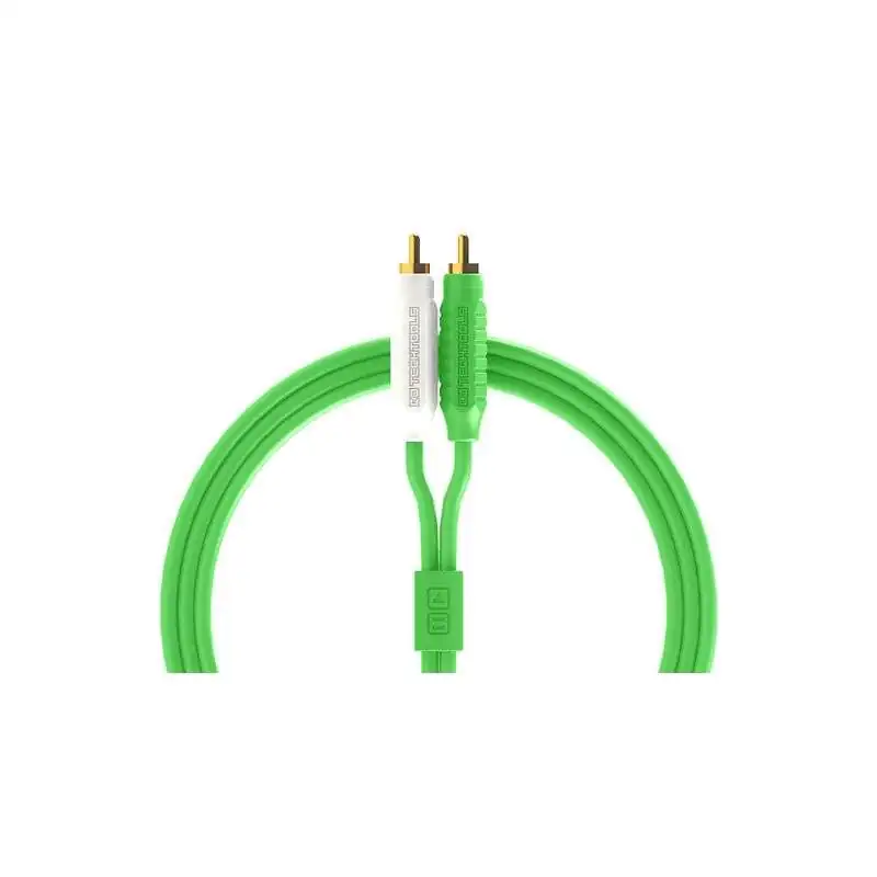DJ TECHTOOLS Chroma Cables Audio MK2 RCA/RCA - Green