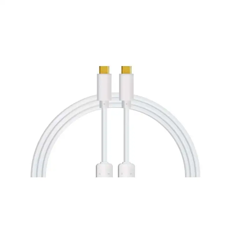 DJ TECHTOOLS Chroma Cable USB-C to C, white - 1,0 m, gerader Stecker