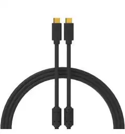 DJ TECHTOOLS Chroma Cables USB C to C black, 2,0 m