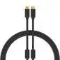 DJ TECHTOOLS Chroma Cables USB C to C black, 0,25 m