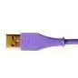 DJ TECHTOOLS Chroma Cable, purple USB A-B