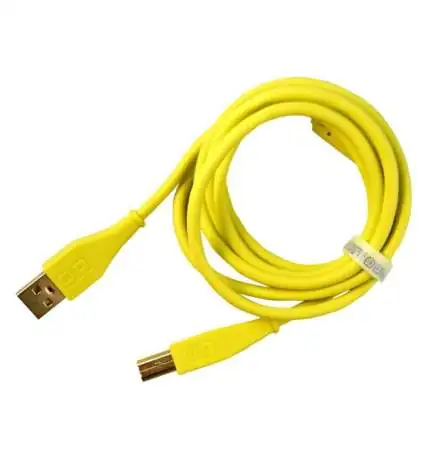 DJ TECHTOOLS Cabo DJTT USB Chroma Verde 1,5m, Plug reto