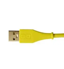 DJ TECHTOOLS DJTT USB Chroma Cable Green 1.5m, straight