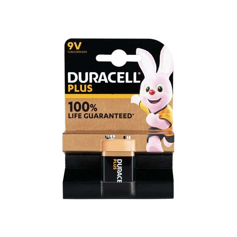 Duracell 9V Block Plus Power Duralock