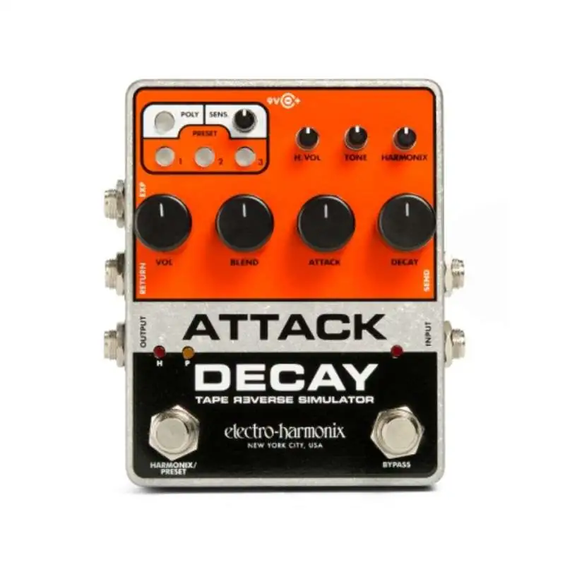 Electro Harmonix Attack Decay Tape Reverse Simulator