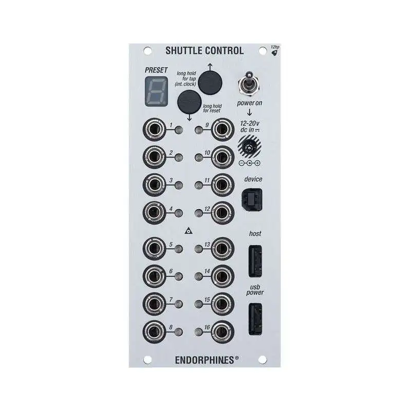 Endorphin.es Shuttle Control silver