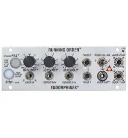 Endorphin.es 1U Running Order silver