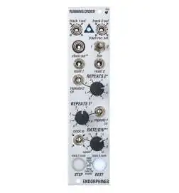 Endorphin.es Running Order silver Hardware-Sequenzer