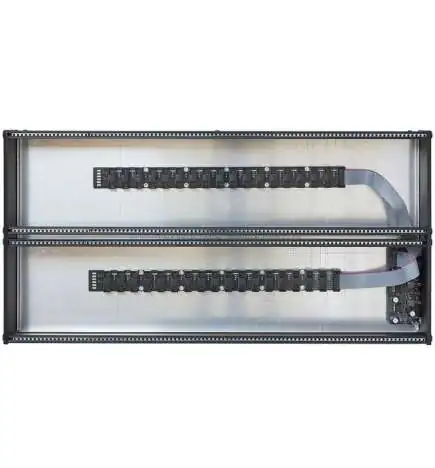 Eowave 6U black 2x 104 TE incl. PSU eurorack case