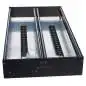 Eowave 6U black 2x 104 TE incl. PSU eurorack case