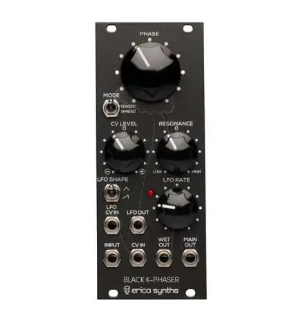 Erica Synths Black K-Phaser