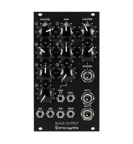Erica Synths Black Output Module v2