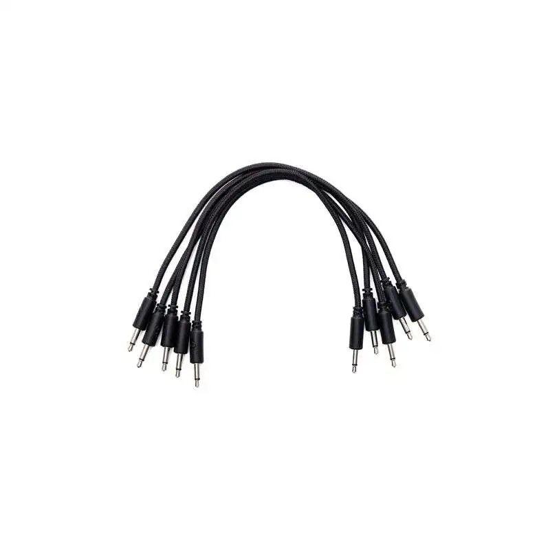 Erica Synths Patchkabel 20cm 5 Stück, schwarz