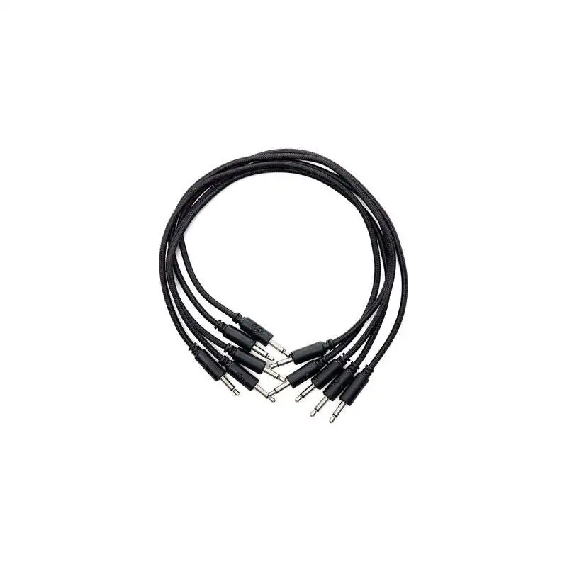 Erica Synths Patchkabel 30cm 5 Stück, schwarz