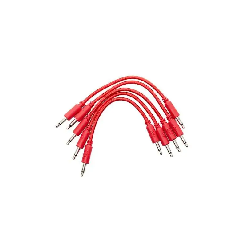 Erica Synths Patchkabel 10cm 5 Stück, rot