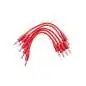 Erica Synths Patchkabel 10cm 5 Stück, rot