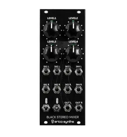 Erica Synths Black Stereo Mixer V3