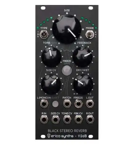 Erica Synths Black Stereo Reverb