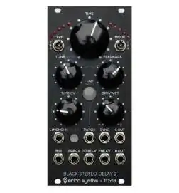 Erica Synths Black Stereo Delay 2