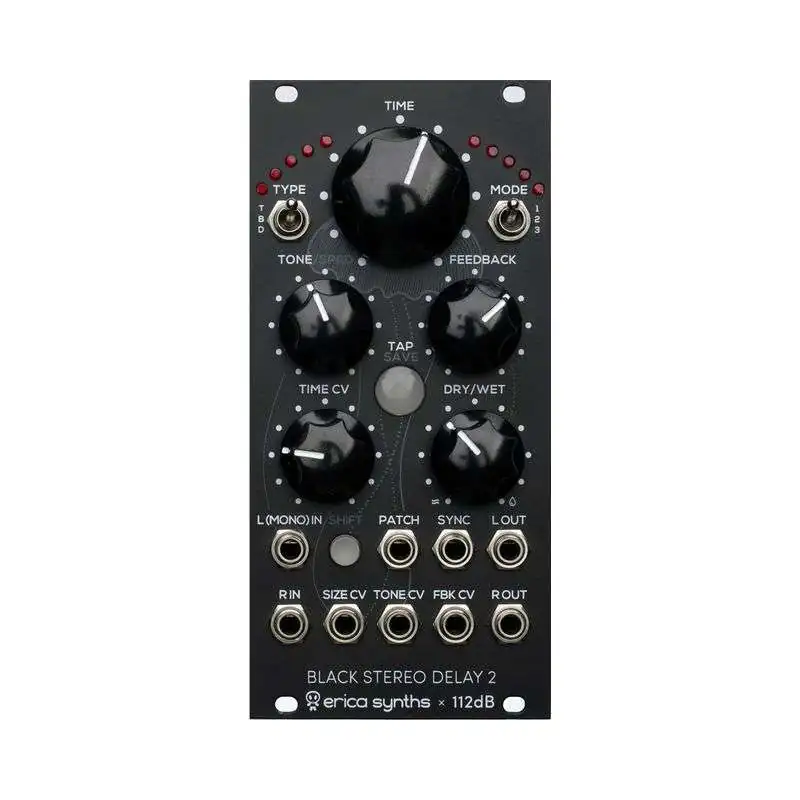 Erica Synths Black Stereo Delay 2