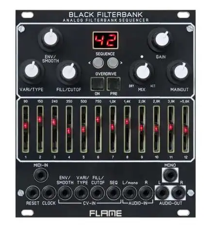 Flame Black Filterbank