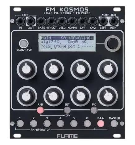 Flame FM Kosmos Synth Modulo