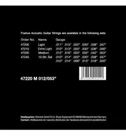 Framus A-Guit.Strings, 12-53 Phosphor Bronze