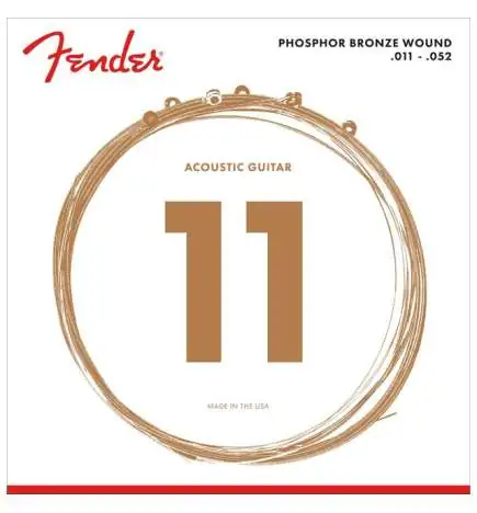 Fender A-Git. Saiten 60CL 11-52 Phosphor Bronze