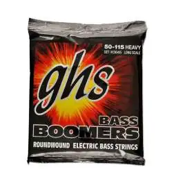 GHS E-Bass,4er,50-115,Boomers Roundwound Long Scale