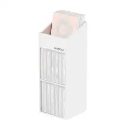 Glorious Record Rack 330 (White)