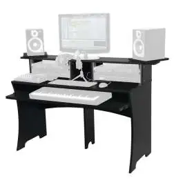 Glorious Workbench zwart REC DJ-Workstation
