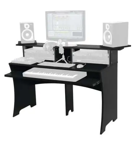 Glorious Workbench zwart REC DJ-Workstation