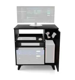 Glorious Modular Side Rack Schwarz