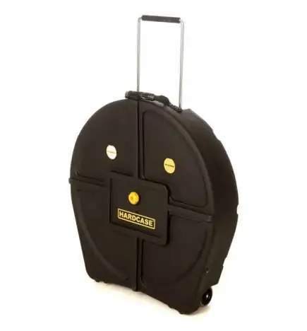 Hardcase cymbal case met wielen
