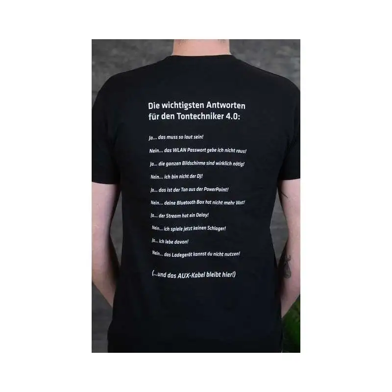HK Audio Antworten-Shirt S DE