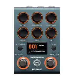 Hotone NC-200 Verbera Convolution Reverb