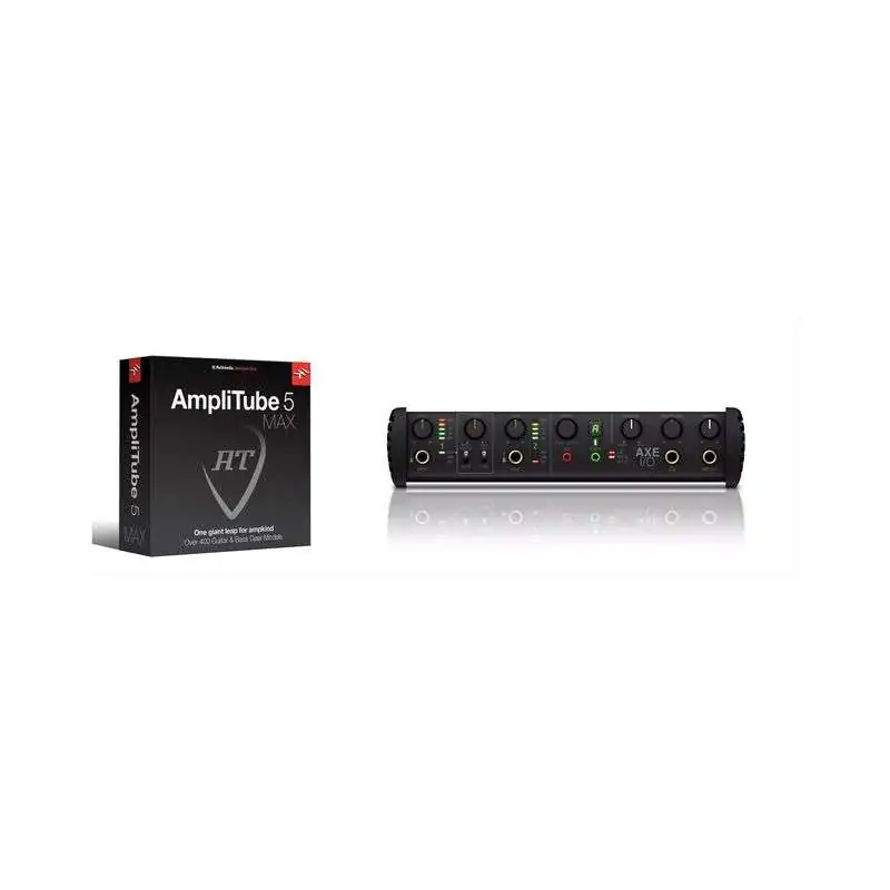 IK Multimedia AXE I/O + AmpliTube 5 Max Interface audio
