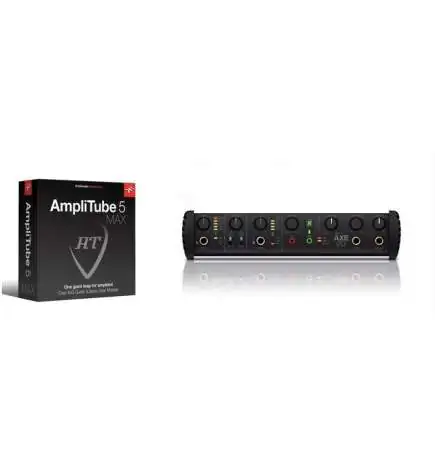 IK Multimedia AXE I O AmpliTube 5 Max Interface audio