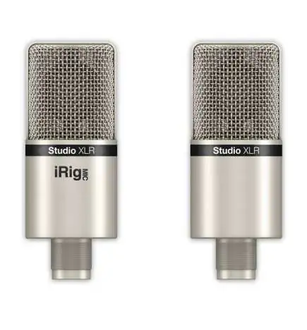 IK Multimedia iRig Mic Studio XLR Microfono a condensatore