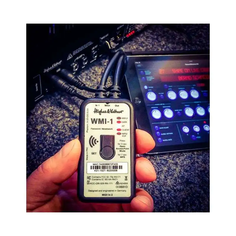 Hughes & Kettner WMI-1 Wireless MIDI Interface Hughes & Kettner WMI-1 Wireless MIDI Interface