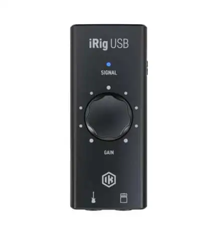 IK Multimedia iRig USB USB-C guitar interface MAC PC
