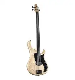 Human Base Roxy B4 Fretless Natural