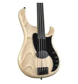 Human Base Roxy B4 Fretless Natural