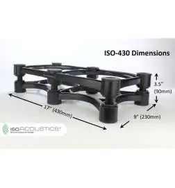 IsoAcoustics ISO-430 Isolation Stand (Single)