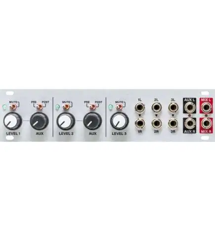 Intellijel 1U Aux Mix