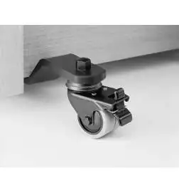 Jahn Roller Blocks 315 mm Black without Brakes